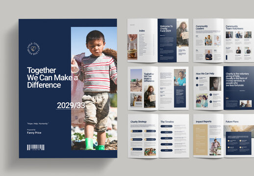 Charity Brochure Template