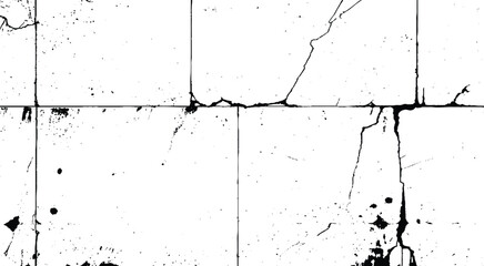 Black and white dirty old grain, wall texture for background. Abstract grunge 