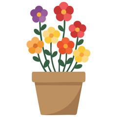  Pretty little flower for decoration vector concept