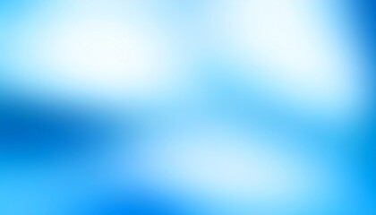 Obraz premium Blurred blue-white gradient with soft center glow.