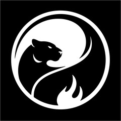 A stark black silhouette of a single human figure standing against a transparent background silhouette isolated on transparent background