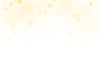 Soft golden glitter trail with glowing confetti, stardust, and warm sparkles. Magical light overlay PNG for luxury cards, party backgrounds, and holiday illustrations. 