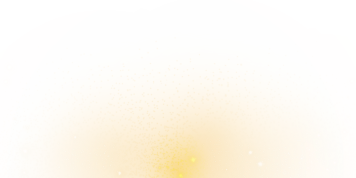 Golden dust bokeh with glowing sparkles and shimmering particles on a transparent background. Perfect festive overlay for Christmas, New Year, and elegant celebration designs.