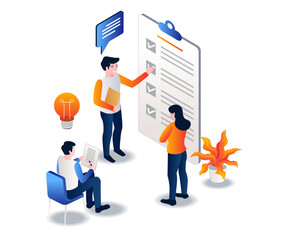 business man and business chart