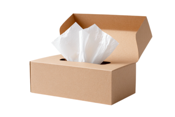 Open box of tissue paper