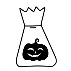 hand-drawn Halloween candy