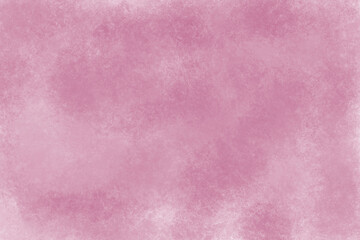 Watercolor background in shades of pink, soft and dreamy texture effect isolated on transparent background