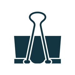 Paper Clip Minimal Icon