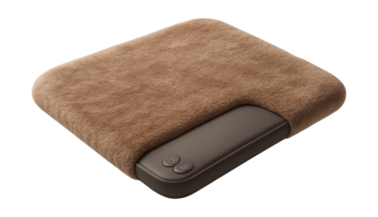 Cozy pet mat with integrated heating pad for warmth in chilly mountain retreats.