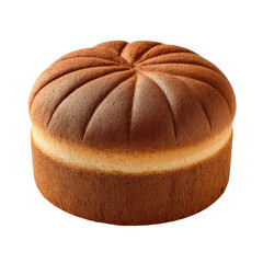 Round cake with decorative top