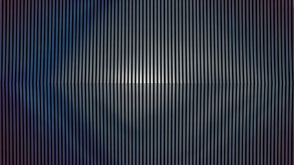 Obraz premium Dark Industrial Abstract Background with Corrugated Metal Texture and Fine Vertical Lines Reflecting a Subtle Blue and Silver Light Effect