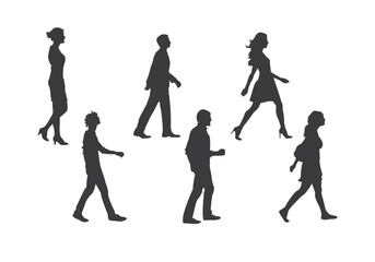 silhouette of a young woman