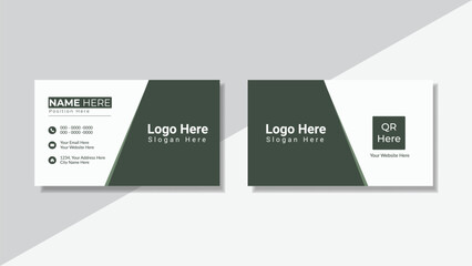 Minimalistic Business Card Design 