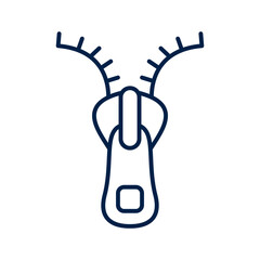 Zipper vector illustration icon © ompaskur444