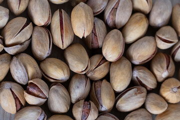 Pistachio Nuts Close Up Texture