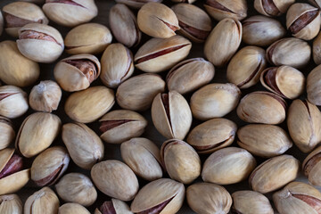 Pistachio Nuts Close Up Texture