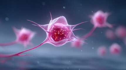 Amoeba, Ameba, Multiple amoebas undergoing splitting and multiplication in a laboratory setting.