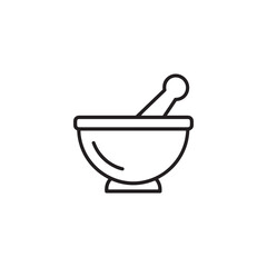 Mortar and pestle icon