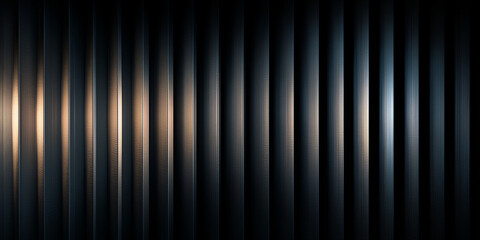 Industrial Alloy Surface with Vertical Scratches and Glowing Blue Energy Streaks on a Textured Dark Metallic Background