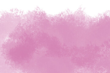 Abstract pink watercolor background with a soft and textured appearance isolated on transparent background