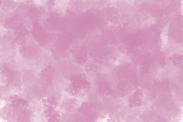 Pink watercolor background with a soft and dreamy texture and appearance isolated on transparent background