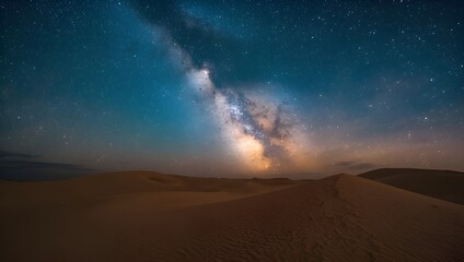 view of the Milky Way on a starry night