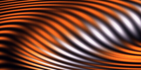 Vibrant Orange White Gradient Background - Dynamic Wavy Lines Noise Texture for Poster, Cover, Backdrop, and Social Media Use.