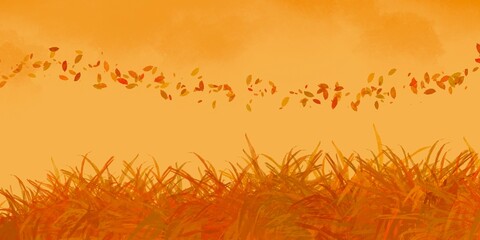 abstract vintage colorful autumn fall leaves leaf maple orange yellow nature wallpaper background texture art