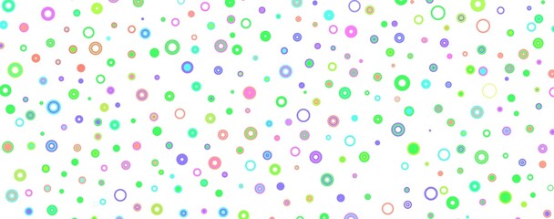 abstract background with colorful circles
