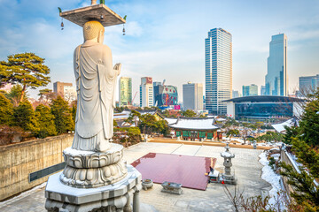 Seoul, South Korea Downtown Cityscape 157