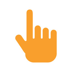 Middle Finger Rude Gesture Protest Vector Icon