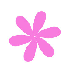 pink flower vector