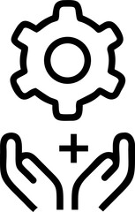 Obraz premium vector illustration of anchor