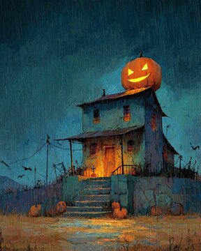 Hallowen, Casa Terrorifica, Sembradio de Calabazas