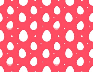 Happy Easter Egg Pattern