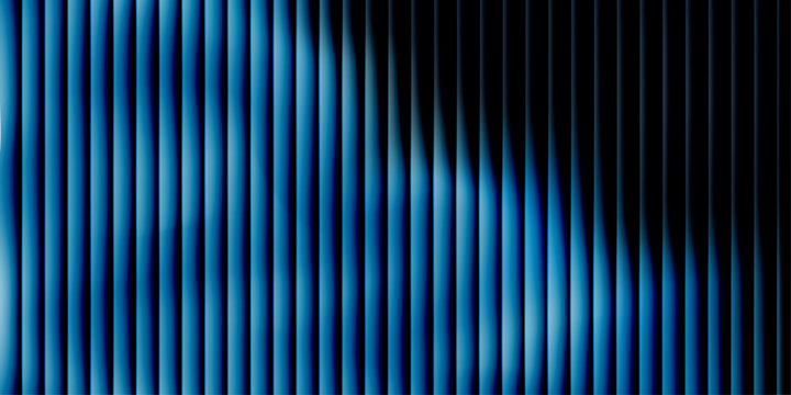 glass texture design with vertical ribbed line. minimal and texture design, futuristic distortion, glow and distorted glassy effect, vector illustration 3