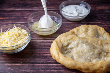 Traditional Hungarian Langos