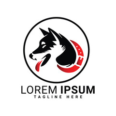 symbol, dog, silhouette, black, sign, year, 2014, pet, drawing, tattoo, art, logo, icon, head, horse, mammal, wild, stallion, new, animal, illustration, vector, card