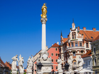 Obraz premium Plague Column, Maribor