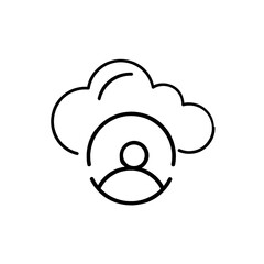 Clouds Icon Vector
