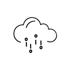 Clouds Icon Vector