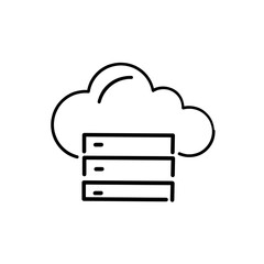 Clouds Icon Vector