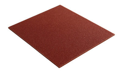 Garnet sandpaper sheet for hand-sanding wood in DIY projects.