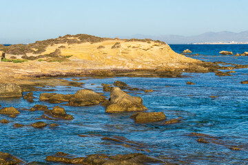  Tabarca island in the coast of Alicante Spain