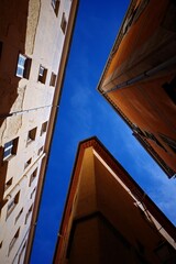 Sky view from rural France