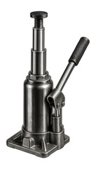 Slim telescoping hydraulic jack ideal for lifting in tight spaces, like home garages.
