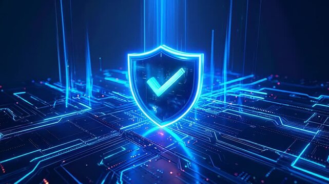 Cybersecurity Shield - Protecting Digital Assets in the Modern Era.