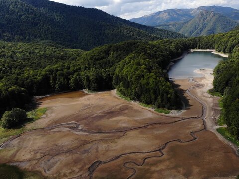 Flugbild Nationalpark Biogradska Gora Jezero