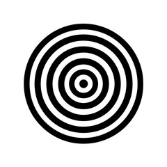 Naklejka premium Solid black image with subtle radial lines