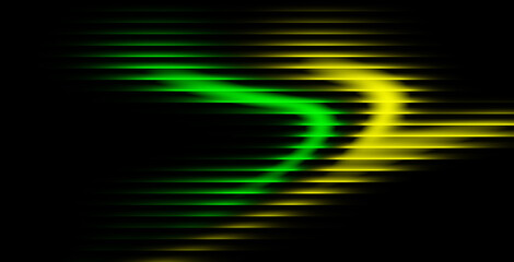 Glassy Neon Gradient Abstract Background with Glowing Light Waves and Smooth Motion 1